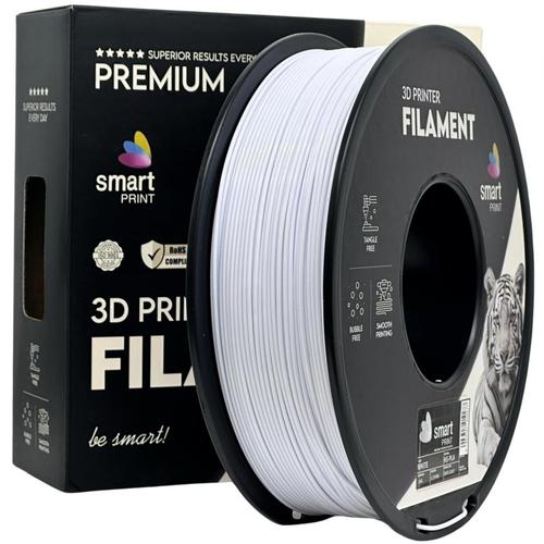 Filament 3D Smart Print, Diamentru 1.75mm, Greutate: 1KG, Culoare: Alb, Material: PLA, Temperatura: 180-240c
