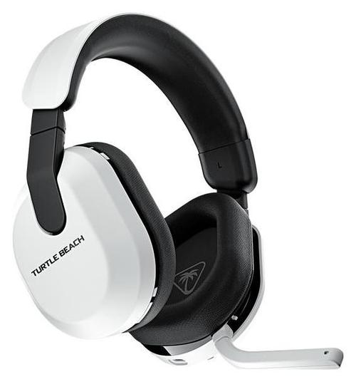 Casti Gaming Wireless Turtle Beach Stealth 600 GEN3 PlayStation, Bluetooth, Autonomie 80 ore, Microfon cu AI, Egalizator EQ incorporat (Alb)