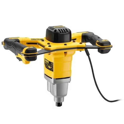 Mixer DeWalt DWD241-QS, maner dual, 1800 W, 230 V (Galben/Negru)