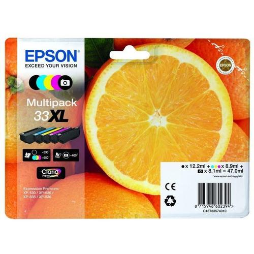 Set cartuse, Epson, T3357 (33XL), C13T33574011, Multicolor