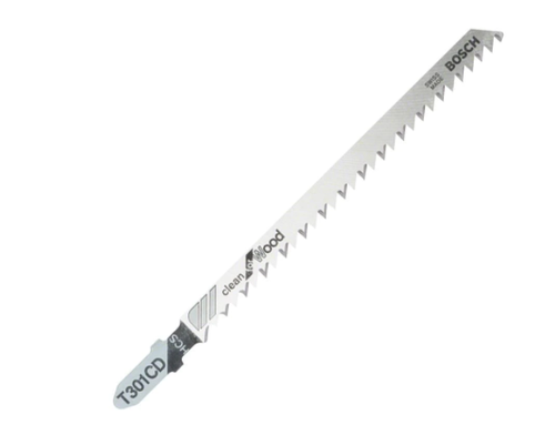 Set 5 panze pentru ferastrau vertical Bosch, T301CD, Clean for Wood