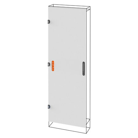 USA PLINA - TABLOU DE DISTRIBUTIE CU MONTARE PE PODEA - QDX 630 H - QDX 1600 H - 600X2000 MM