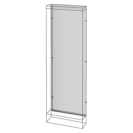 PANOU POSTERIOR - TABLOU DE DISTRIBUTIE CU MONTARE PE PODEA - QDX 630 H - QDX 1600 H - 850X2000 MM