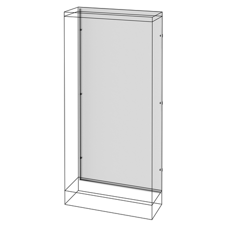 PANOU POSTERIOR - TABLOU DE DISTRIBUTIE CU MONTARE PE PODEA, CU COMPARTIMENT LATERAL - QDX 630 H - QDX 1600 H - (600+300) X1800 MM