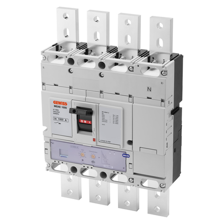 MSXE 1000 - MCCB CU DECLANSATOR ELECTRONIC - LSI - 50KA 3P+N 1000A 690V