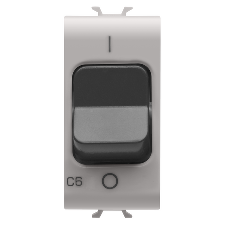 PRIZA COAXIALA TV/SAT, ECRANARE CLASA A - CONECTOR F MAMA - TRECERE 10 dB - 1 MODUL - BEJ SATINAT NATURAL - CHORUSMART