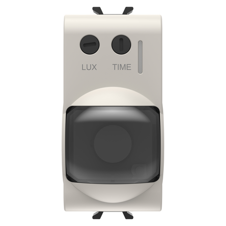 DETECTOR DE MISCARE ÎN INFRAROSU - 230 V ac 50/60 Hz - SATIN BEJ NATURAL - 1 MODUL - CHORUSMART