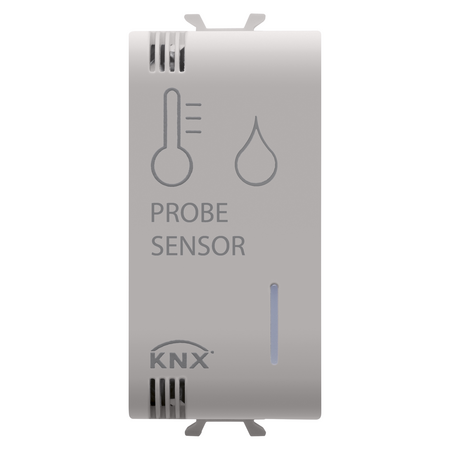 SENZOR DE TEMPERATURA/UMIDITATE KNX/EASY - 1 MODUL - BEJ NATURAL - CHORUSMART