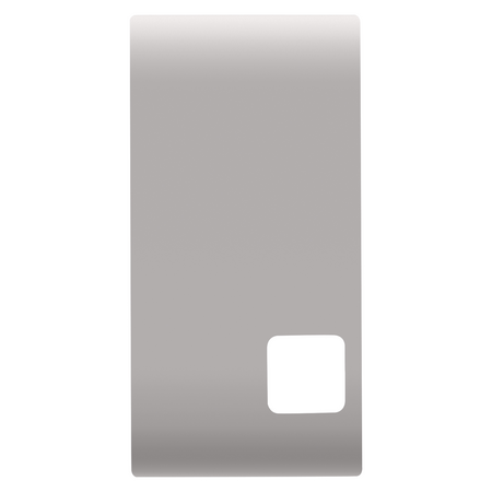 BUTON ÎNLOCUIBIL PENTRU PANOUL CU BUTOANE - A SE COMPLETA CU LENTILA - 1 MODUL - BEJ NATURAL - CHORUSMART