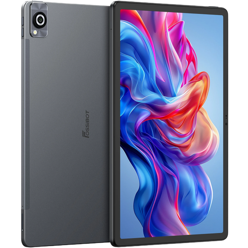 Tableta Fossibot TAB 13, Ecran FHD 120Hz 11.5inch, Procesor Octa-Core MediaTek Helio G99, 12GB RAM, 256GB Flash, Camera 50MP + 8MP, GPS, Wi-Fi, Bluetooth, 4 Difuzoare, 8000mAh, 4G SIM Android 15 (Gri)