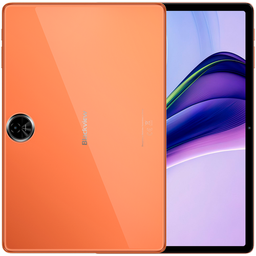 Tableta Blackview Zeno 5 LTE SET, Procesor Unisoc T615 Octa-core 1.8GHz, Ecran FHD IPS 11inch, 8GB RAM, 128GB Flash, 16MP, Wi-Fi, Bluetooth, 4G, Dual SIM, Android (Portocaliu)