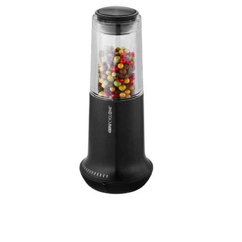 Rasnita Gefu, Inox/Plastic, 18.8 cm, Negru/Transparent