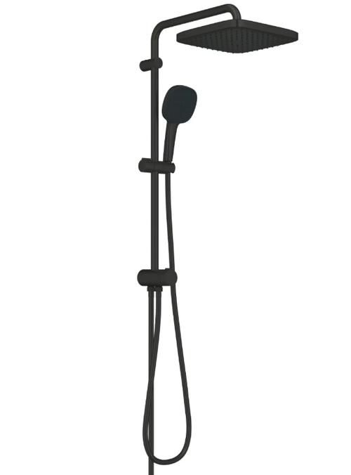 Sistem dus Grohe Vitalio 250 Cube 266982431, Negru