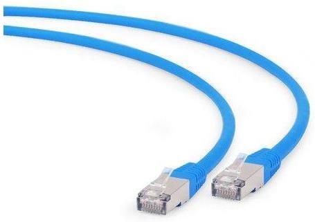 Cablu FTP Gembird PP6A-LSZHCU-B-1.5M, Patchcord, CAT.6a, 1.5 m (Albastru)