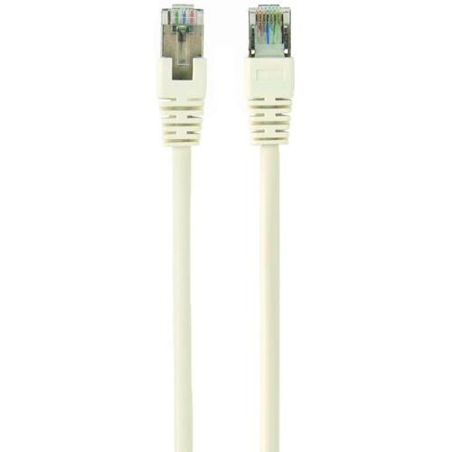 Cablu FTP GEMBIRD Cat6, cupru-aluminiu, 3 m, alb, AWG26, ecranat PP6-3M/W