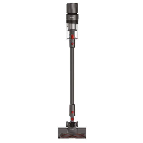 Aspirator vertical fara fir 2 in 1 Samus Storm Air Force, 250 W, Recipient 0.65 l, Autonomie 40 minute, Afisaj electronic, Aluminiu, Indicatori luminosi (Negru)