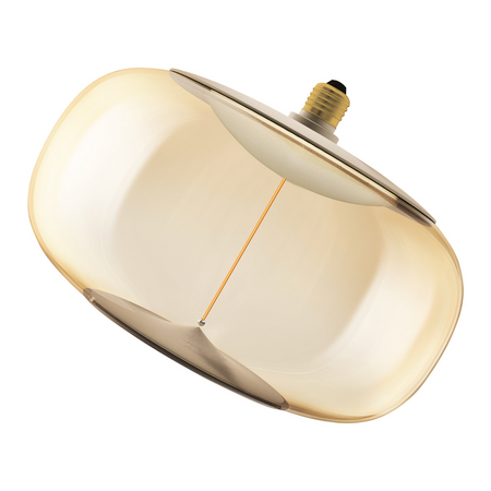 Bec LED Ledvance (Osram)  Vintage 1906 Big Elipse 42 Filament Magnetic DIM 12 W 818 Amber E27, 500 lm, 1800 K, 320°, dimabil