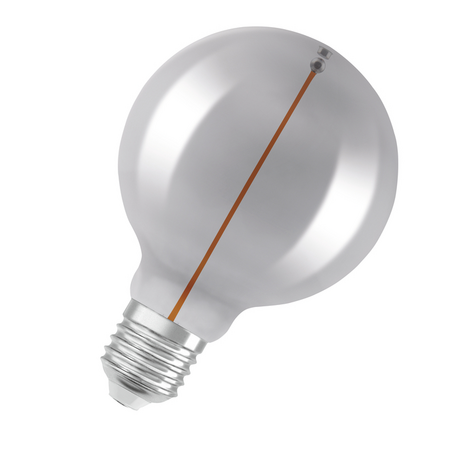 Bec LED Ledvance (Osram)  Vintage 1906 Globe 95 6 Filament Magnetic 2,2 W 818 Smoke E27, 60 lm, 1800 K, 320°