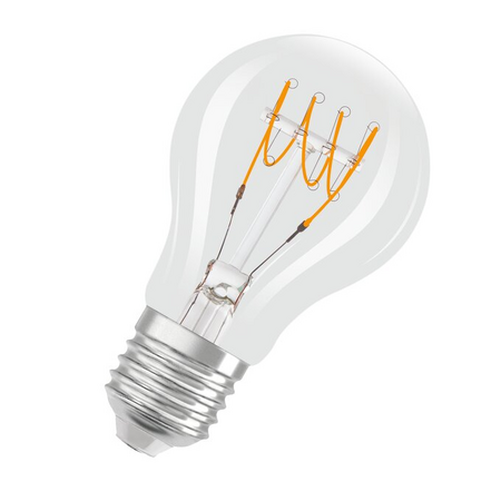 Bec LED Ledvance (Osram)  Vintage 1906 Classic A 40 Filament DIM 4,8 W 827 Clear E27, 470 lm, 2700 K, 320°, transparent, dimabil