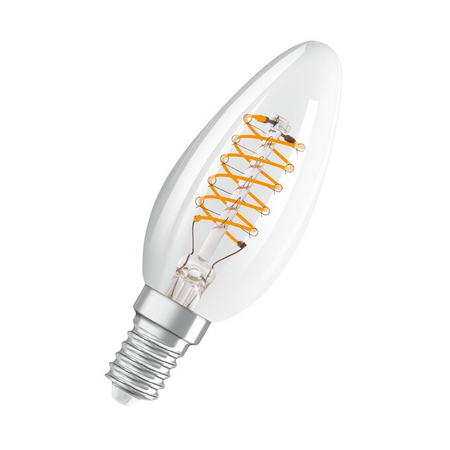 Bec LED Ledvance (Osram)  Vintage 1906 Classic B 40 Filament DIM 4,8 W 827 Clear E14, 470 lm, 2700 K, 320°, transparent, dimabil