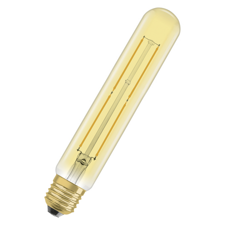 Bec LED Ledvance (Osram)  Vintage 1906 Tubular 35 Filament 4 W 820 Gold E27, 400 lm, 2000 K, 300°, auriu