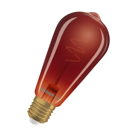 Bec LED Ledvance (Osram)  Vintage 1906 Edison 5 Spiral Filament DIM 3 W 618 Copper E27, 45 lm, 1800 K, 300°, dimabil