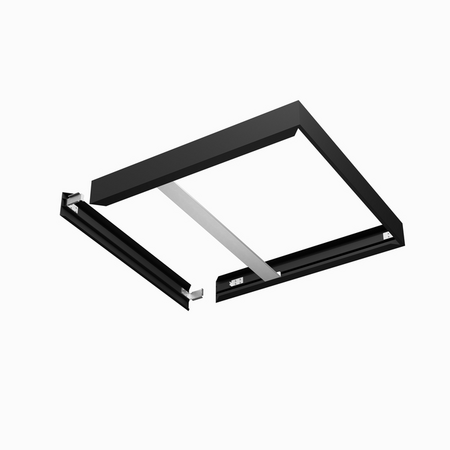 Panou LED LEDVANCE PANEL 625 SURFACE MOUNT KIT H75 BK, negru