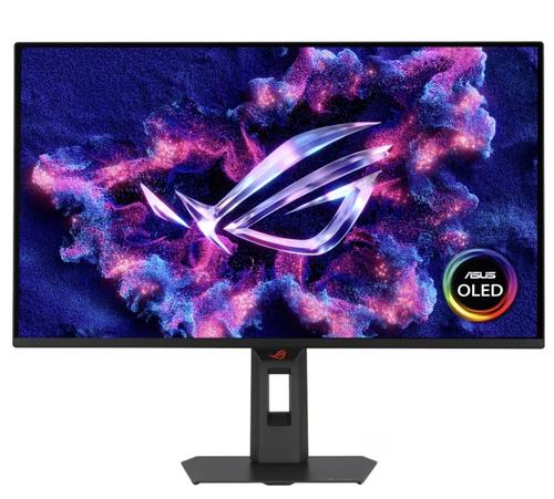 Monitor Gaming ASUS ROG Strix OLED XG27AQDMESZ, 26.5inch, QHD (2560×1440), QD-OLED, 240Hz, 0.03ms (GTG), 2× HDMI 2.1, DP 1.4 DSC, USB Hub, Pivot, HAS, Tilt, Negru