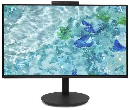 Monitor IPS LED Acer Vero 23.8inch CB242YD6bmiprcx, Full HD (1920 x 1080), VGA, HDMI, DisplayPort, Boxe, Pivot, 120 Hz, 1 ms (negru)