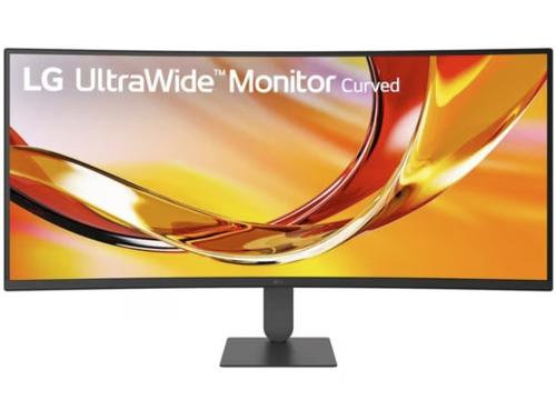 Monitor LED curbat LG 34U620B-B, 34inch UWQHD (3440x1440), VA, curbura 1800R, 144Hz, 5ms GtG, HDR10, FreeSync Premium, Reader Mode & Flicker Safe, Smart Energy Saving, HDMI, DisplayPort, Negru