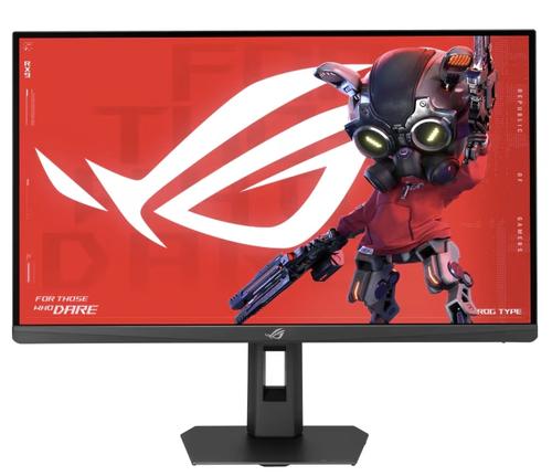 Monitor Gaming Asus ROG Strix XG27UCS Gen2, 27inch, Dual mode 4K (3840x2160)/ 160Hz, FHD (1920x1080)/324Hz, Fast IPS, 0.3ms (min.), G-Sync compatible, VRR, ELMB Sync, AI Visual, DP 1.4, HDMI 1.4, USB-C (DP), Pivot, Negru