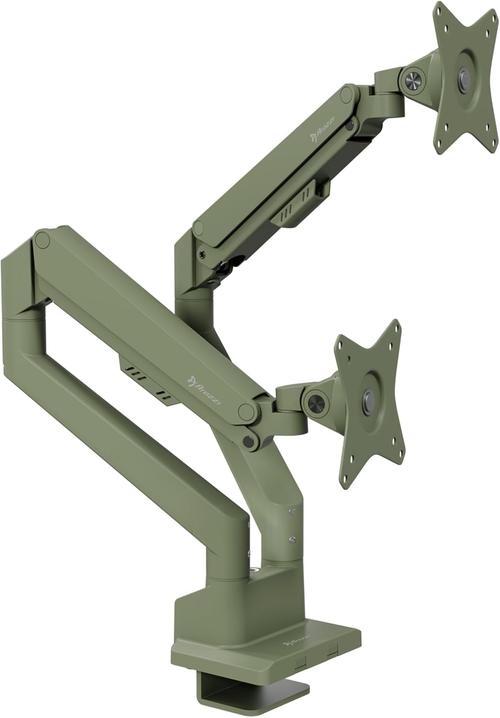 Suport de birou pentru monitoare, 2 brate, Arozzi TIS Alzare Neo Duo, 17inch-32inch, max 9 kg, VESA 75 x 75 / 100 x 100 (Verde)