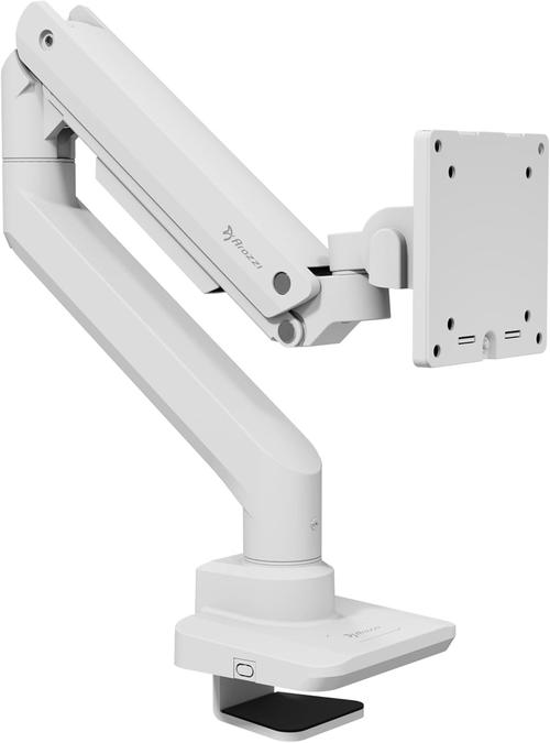 Suport de birou pentru monitor Arozzi Alzare Neo Pro, 17inch-49inch, max 20 kg, VESA 75 x 75 / 100 x 100 (Alb)