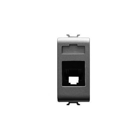 Priza modulara de date RJ45, categoria 5e UTP, 1 modul, Gewiss Chorus, Titan