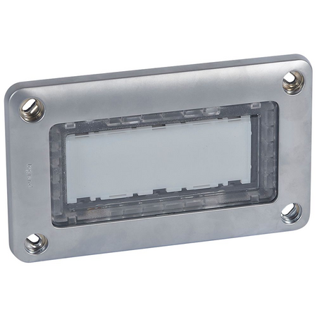 Lampa iluminat pasaje trecere si scari Legrand Soliroc 077867, 5 module, LED 2W, 230V, IP55, IK10