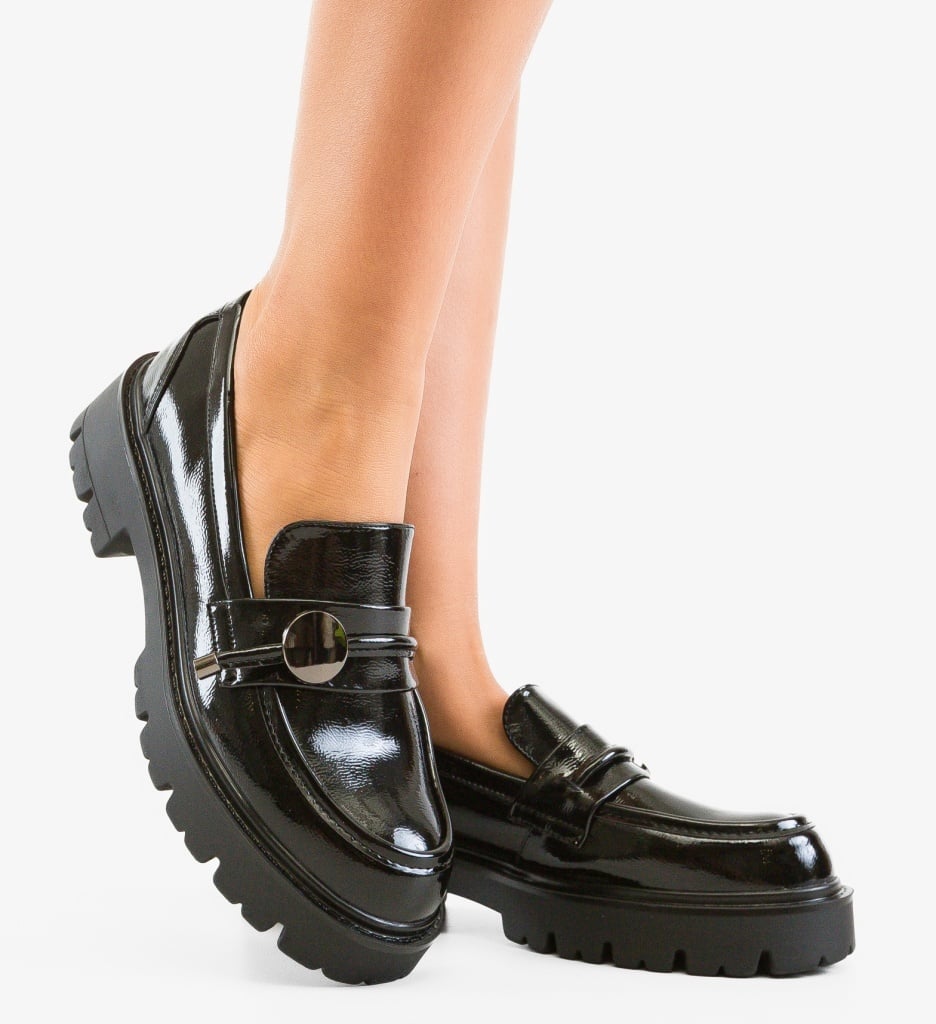 Pantofi Casual Nuritona Negri