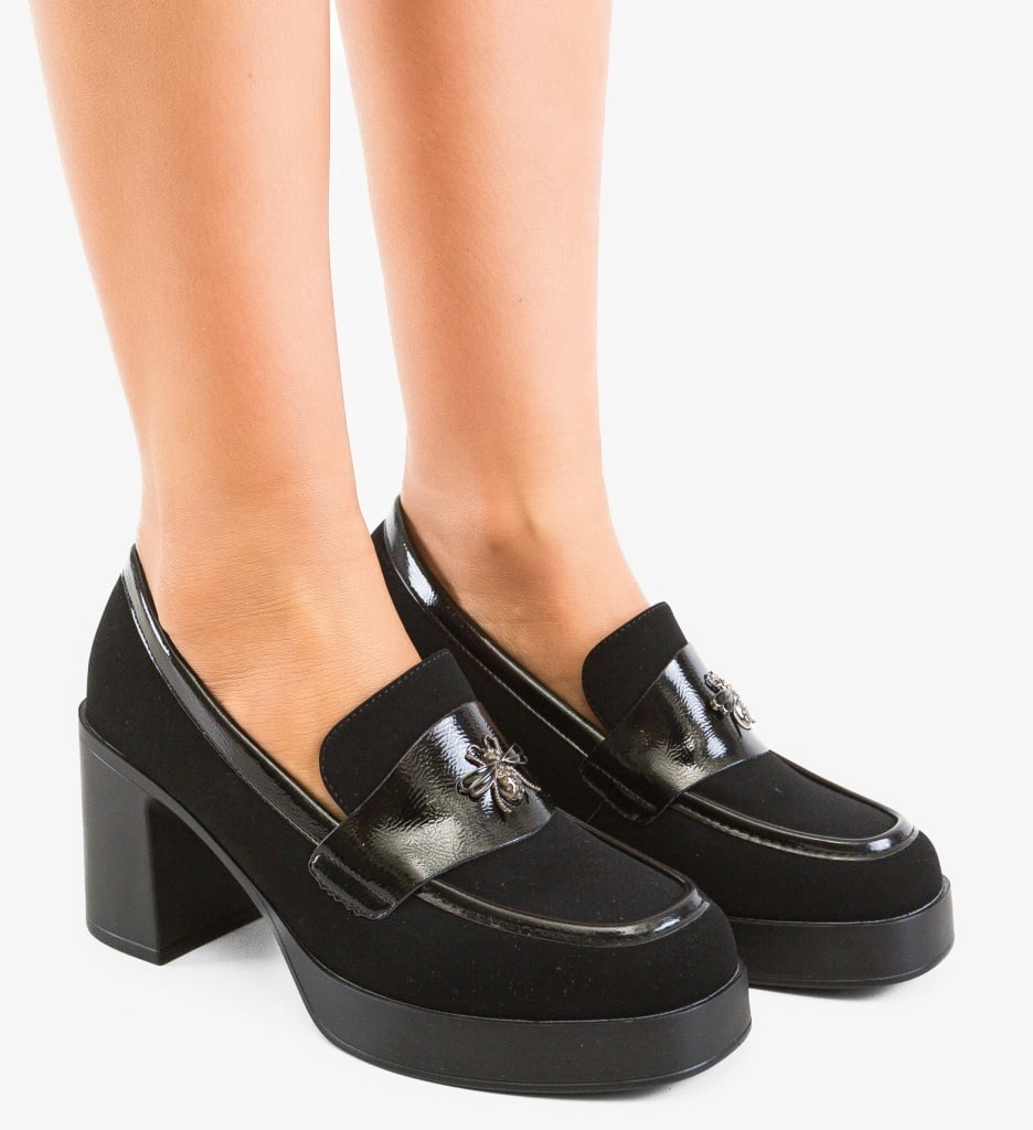 Pantofi Casual Diamus Negri 3