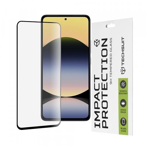 Folie de protectie Ecran Techsuit pentru Xiaomi Redmi Note 14 4G (Standard), Sticla Securizata, Full Glue, 111D