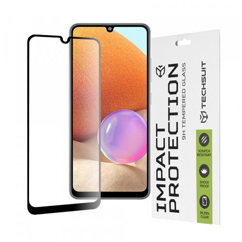 Folie de protectie Ecran Techsuit pentru Samsung Galaxy A33 5G A336 / A32 A325, Sticla Securizata, Full Glue, 111D