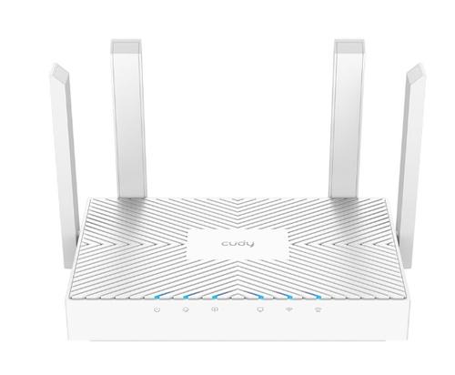 Router Wireless Cudy WR1300E, Dual-band AC1200, 300+867 Mbps, 3xGigabit (Alb)