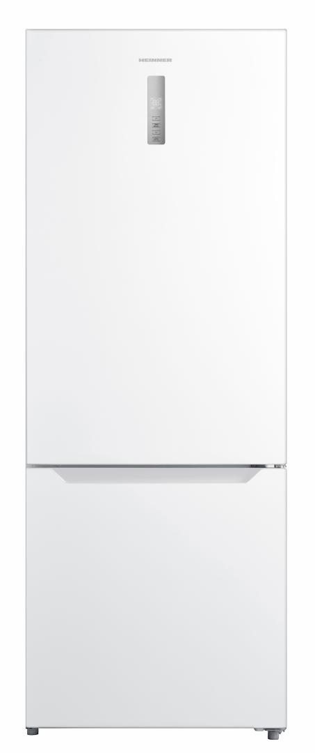 Combina frigorifica HEINNER HCNF-M435INVE++, 435 l, No Frost, Clasa E, Display LED Touch, Super Racire, Super Congelare, H 188 cm (Alb)