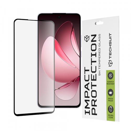 Folie de protectie Ecran Techsuit pentru Oppo Reno13 FS 5G / Reno13 F 4G / Reno13 F, Sticla Securizata, Full Glue, 111D