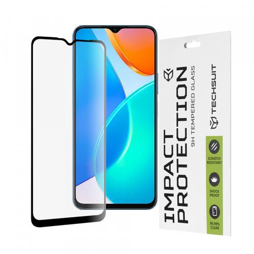 Folie de protectie Ecran Techsuit pentru Honor 70 Lite / X6 / X8 5G, Sticla Securizata, Full Glue, 111D