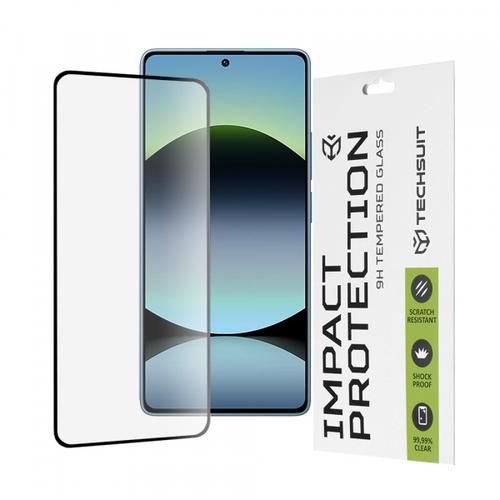 Folie de protectie Ecran Techsuit pentru Xiaomi Redmi Note 14S, Sticla Securizata, Full Glue, 111D