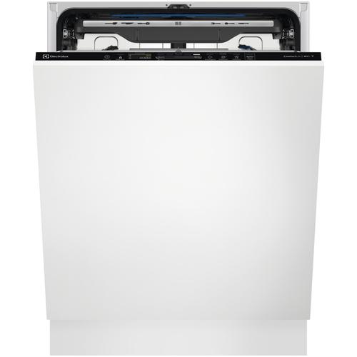 Masina de spalat vase incorporabila Electrolux ComfortLift KECA7400W, 14 seturi, 8 programe, Comfort Lift, AirDry, Wi-Fi, Iluminare interioara, Time Beam, Motor Inverter, Clasa C, 60 cm (Negru)