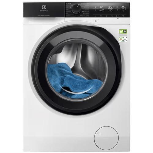Masina de spalat rufe Electrolux Ecoline EW8F4482E, 8 kg, 1400 RPM, Clasa A, Motor Inverter, UltraCare, TimeManager, Program Abur Improspatare/EasyIron, Rapid 20 min (Alb)