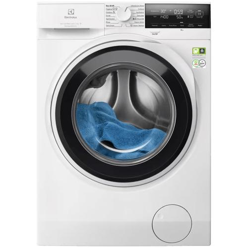Masina de spalat rufe Electrolux PerfectCare800 EW8F3494EQ, 9 kg, 1400 RPM, WiFi, Clasa A, Motor Inverter, Dozator Universal detergent, UltraCare, TimeManager, Abur Improspatare/EasyIron, Rapid 20 min (Alb)