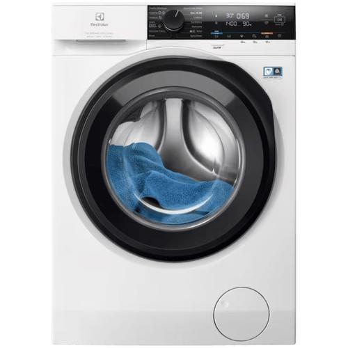 Masina de spalat rufe cu uscator Electrolux SteamCare 700 EW7W4492E, 9 kg spalare, 6 kg uscare, 1400 RPM, LCD, Clasa A, Motor Inverter, SteamCare+Sensicare, TimeManager (Alb)