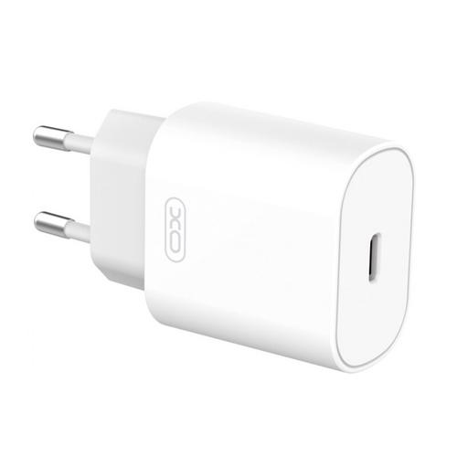 Incarcator Retea XO Design L91, Quick Charge, 25W, USB Type-C (Alb)