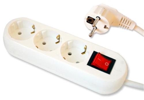 Prelungitor OEM PS-3X3S, 3 prize, 3 m (Alb)